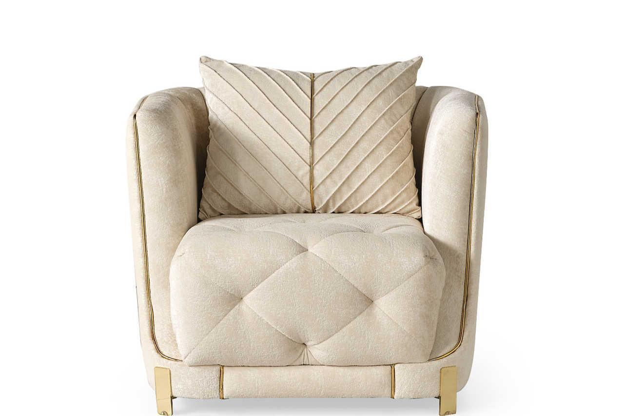 Elit Off White Chair - Image 1