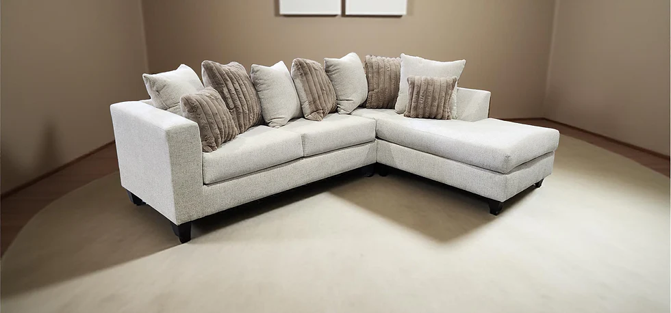 Kora Beige Sectional - Image 1