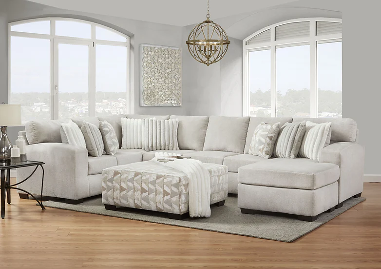 Posh Dove Sectional - Image 1