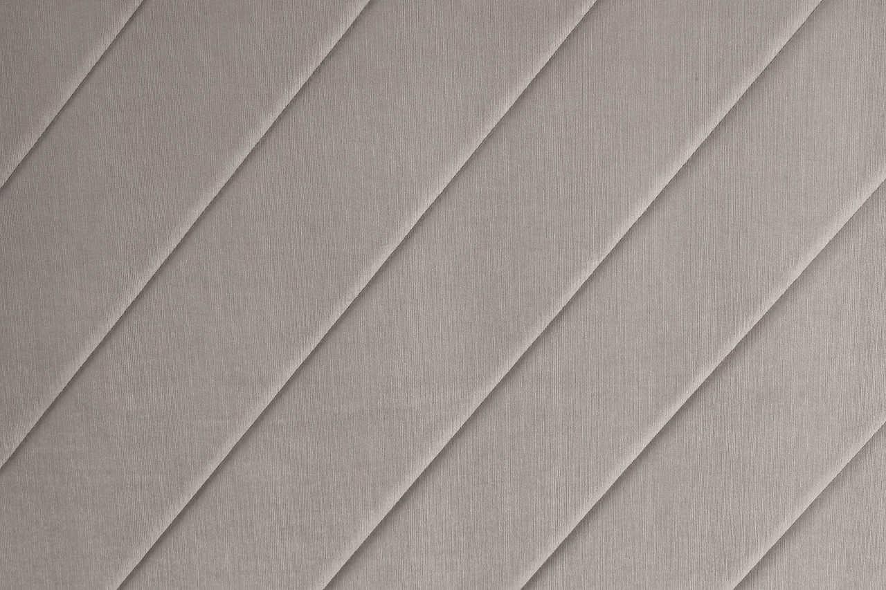 Mio Gray Velvet Panel Queen Bed - Image 3