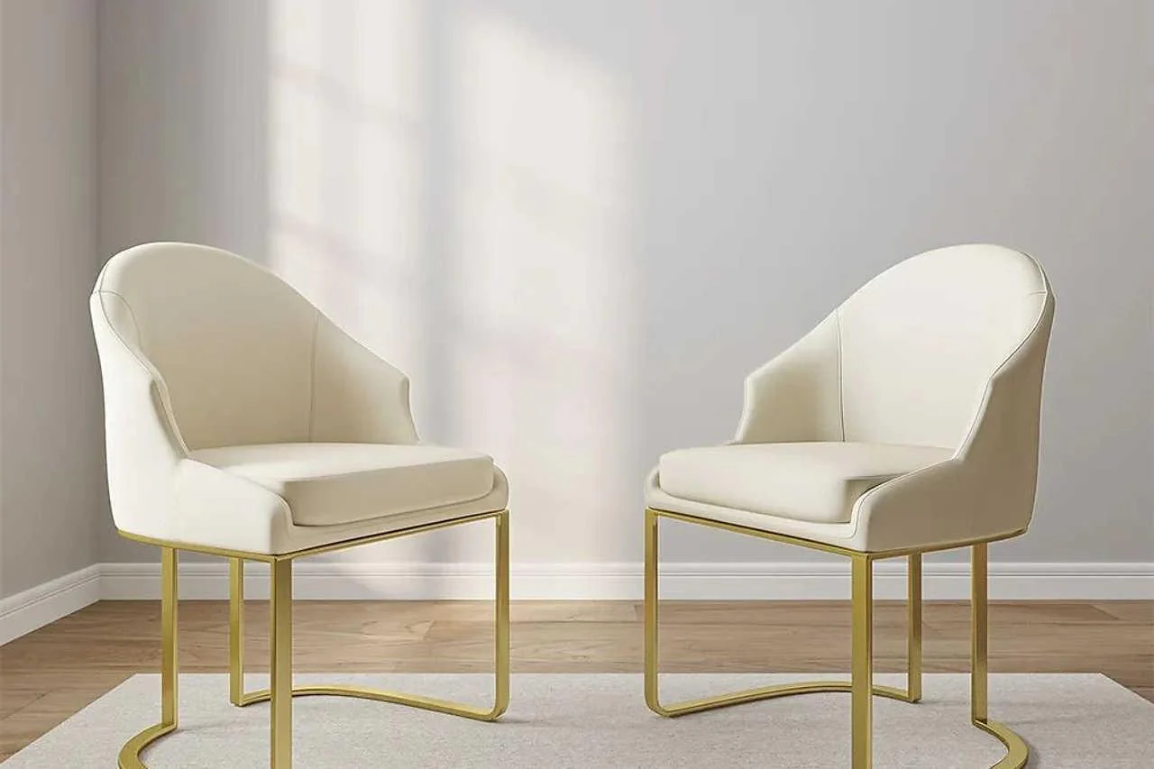 Arko Beige Dining Chair - Image 1