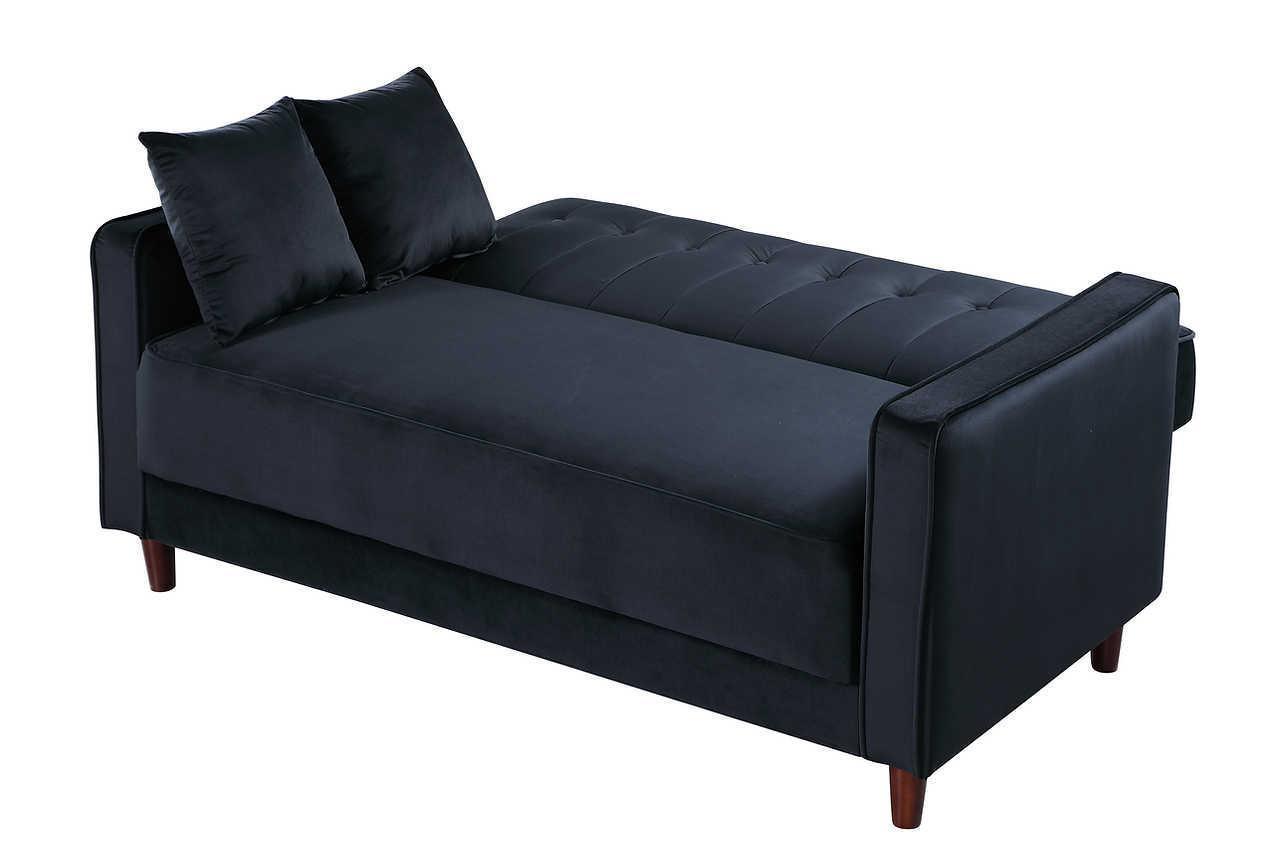 Cozy Black Living Room Set - Image 2