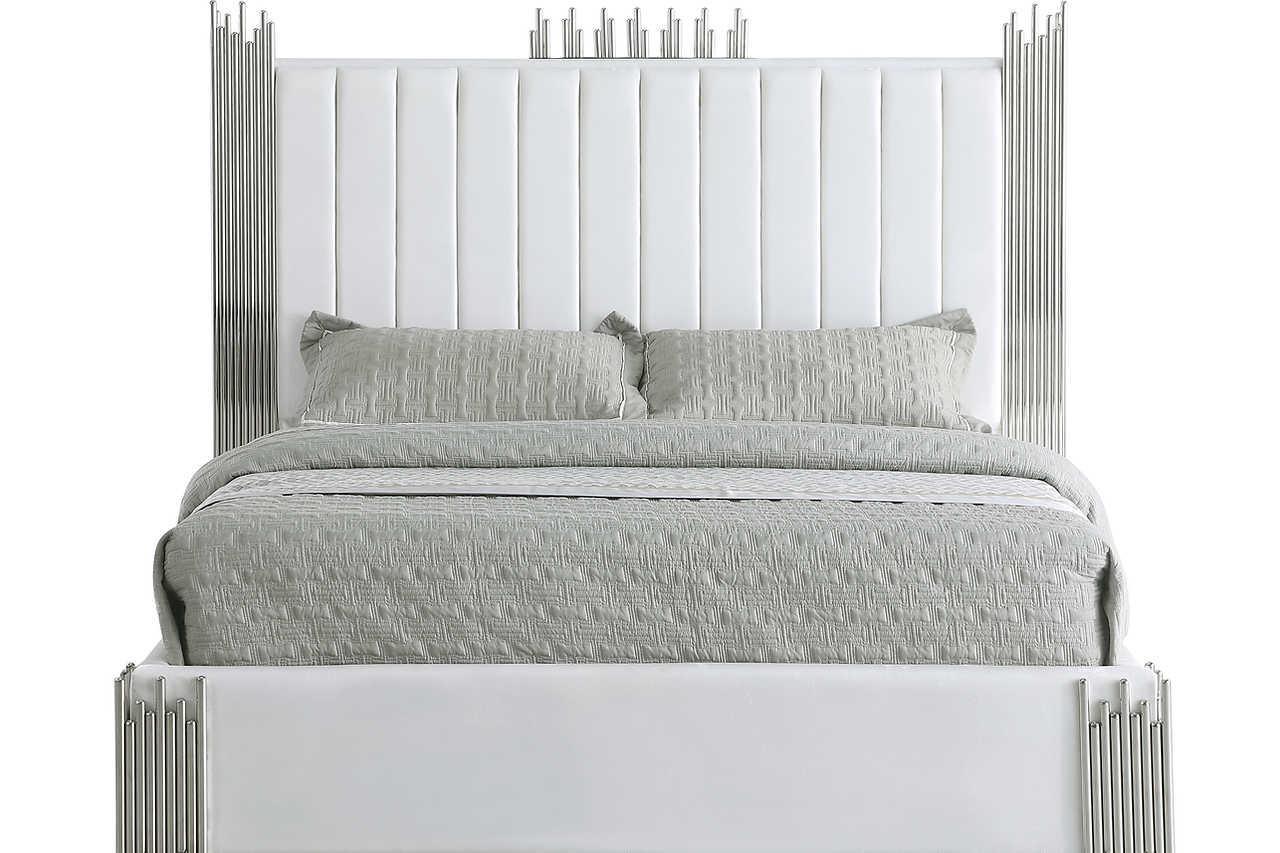 Token White Platform Queen Bed - Image 2