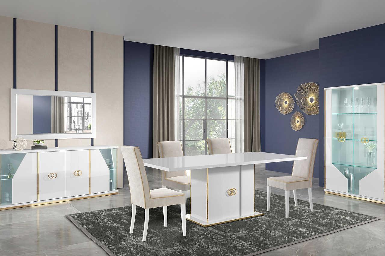 Vogue White Buffet - Image 1