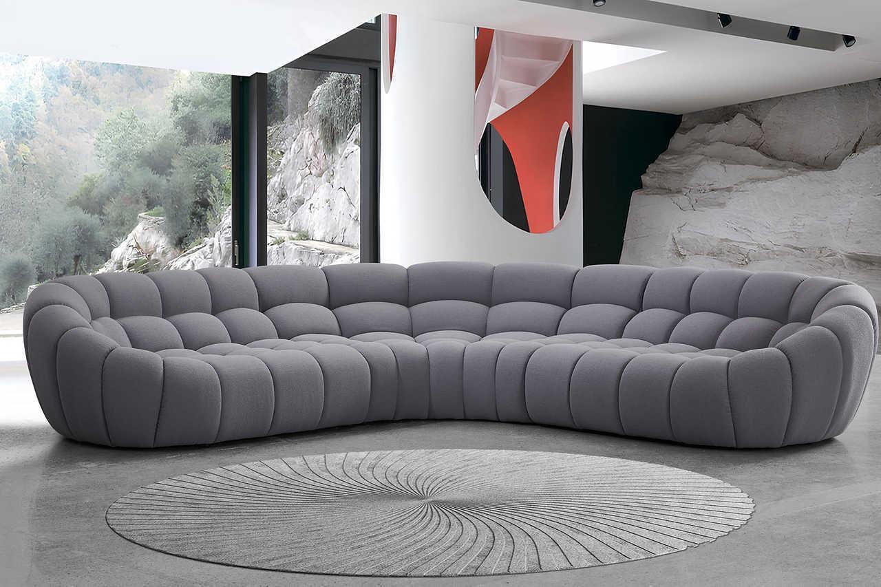 Bubbles Gray Sectional - Image 1