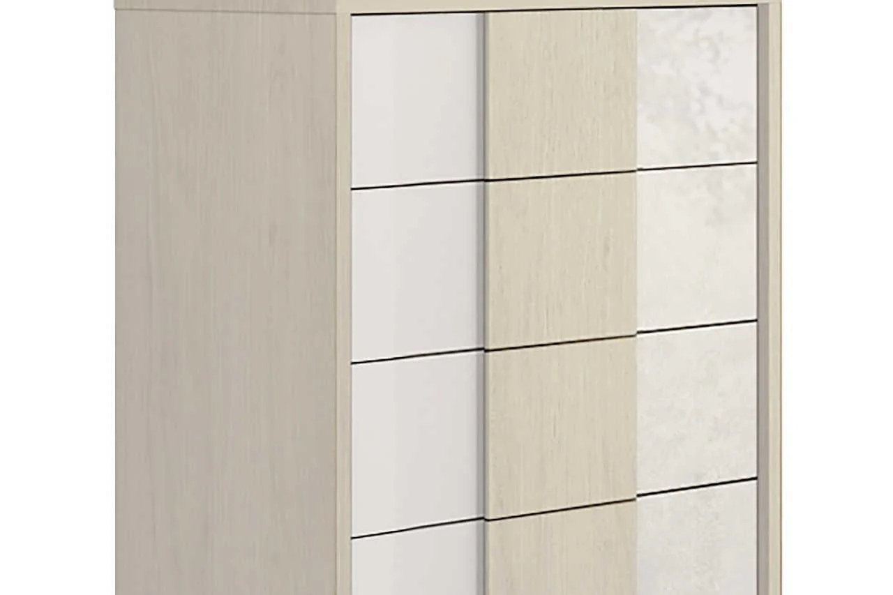 Tower White 5-Drawers Chest - Image 1