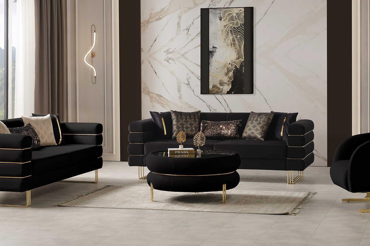 Luma Black Chair - Image 1