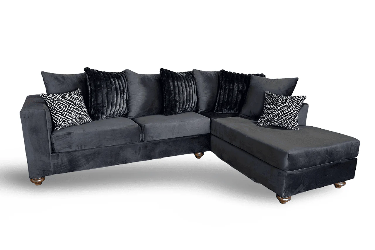 Rivera Black Sectional - Image 2