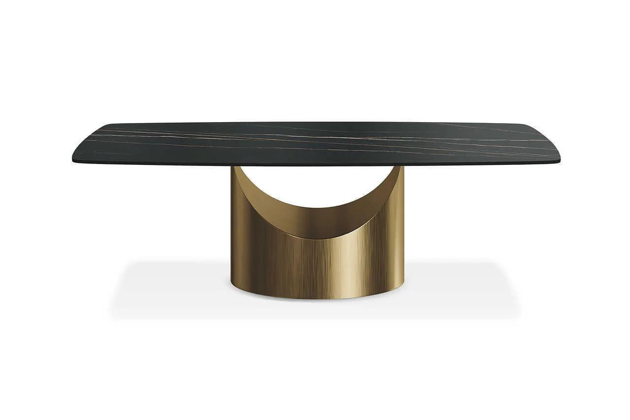 Lexi Matte Sintered Stone Dining Table #1 - Image 1