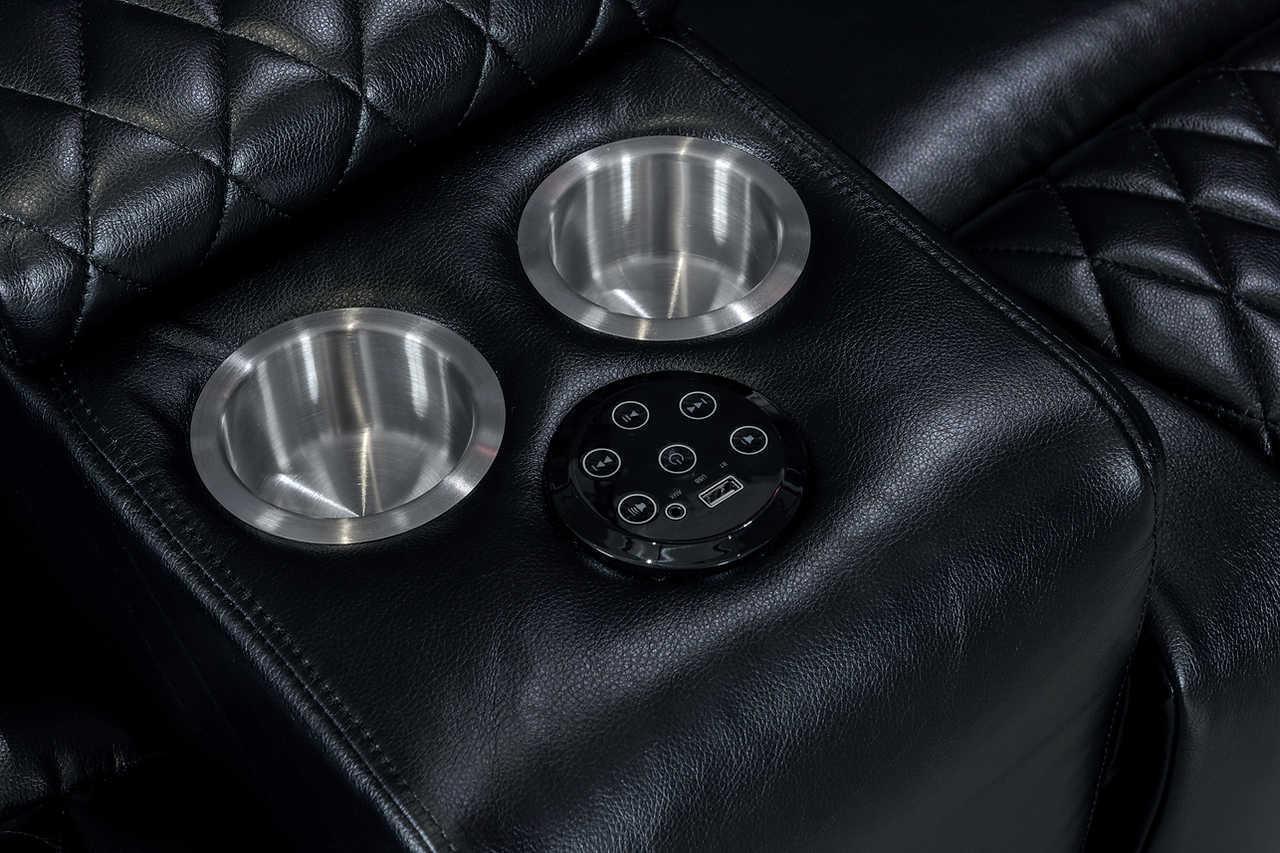 Lex Leather Power 3-Piece Reclining Set - Image 2