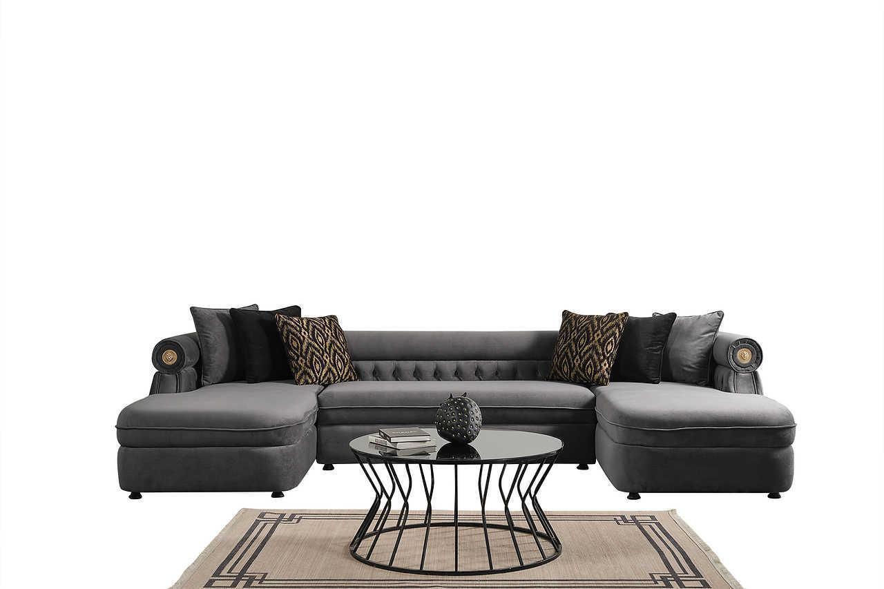 Brooklyn Gray Sectional - Image 3