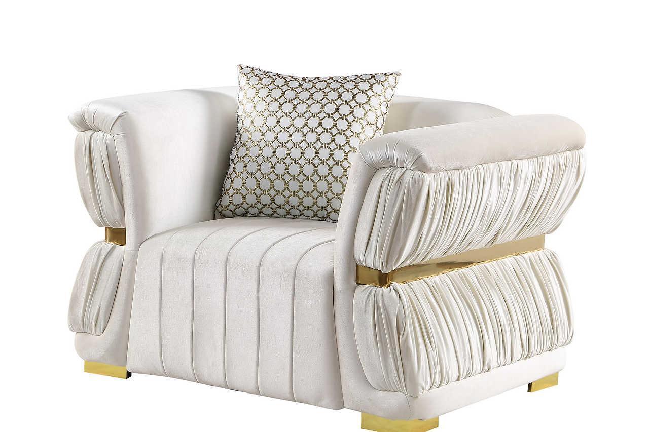 Anna White Chair - Image 1