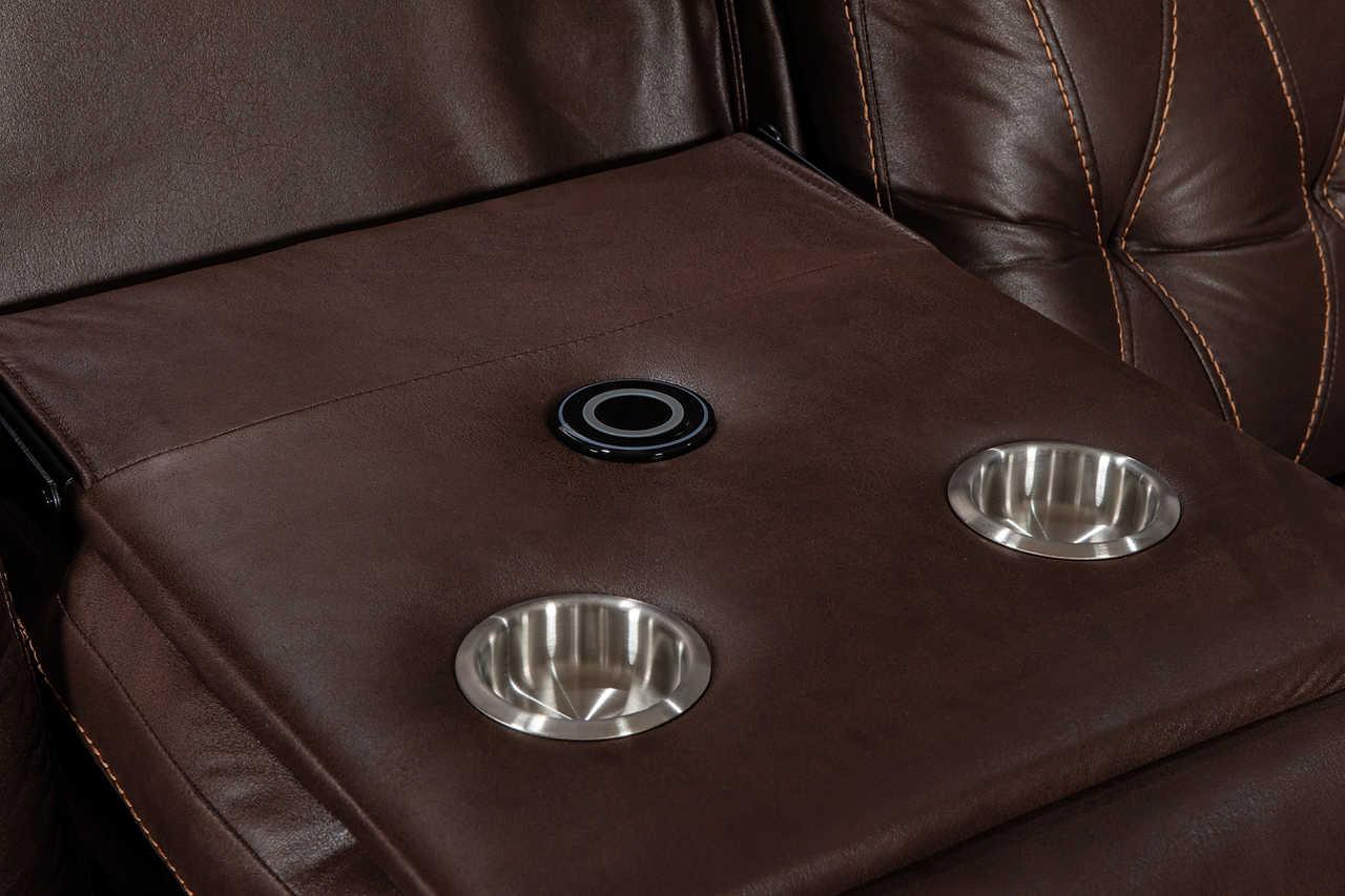 Rita Brown 3-Piece Reclining Set - Image 2
