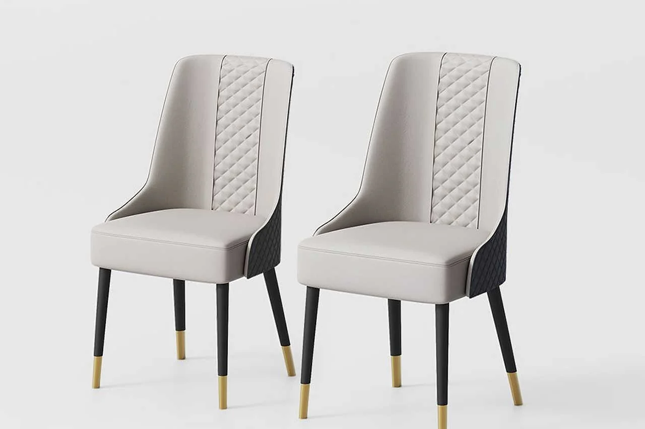 Rani Black Dining Chairs - Image 2