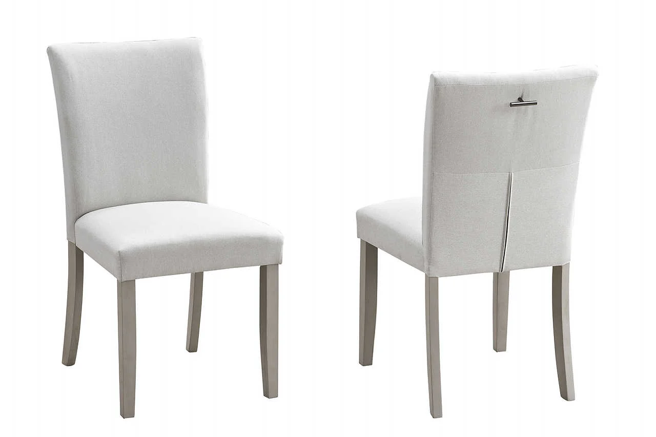 Urban Gray Upholstered Dining Room Set - Image 3