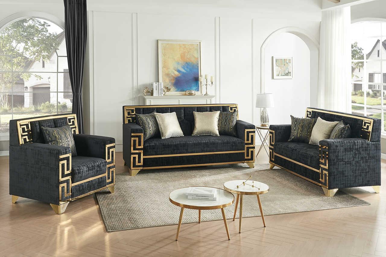Hira Black Chair - Image 2