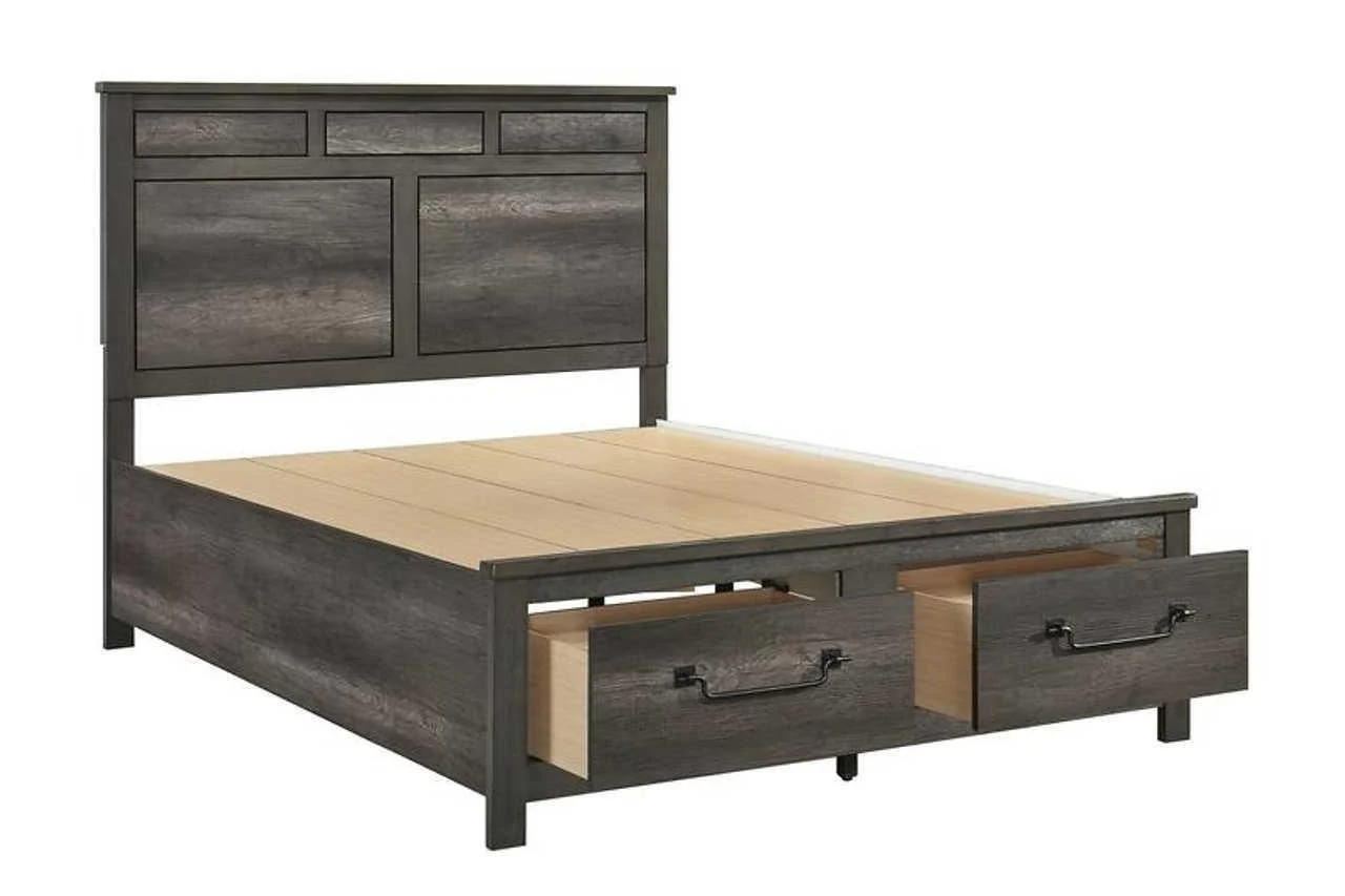 Amelia Brown Storage Platform Bedroom Set - Image 2