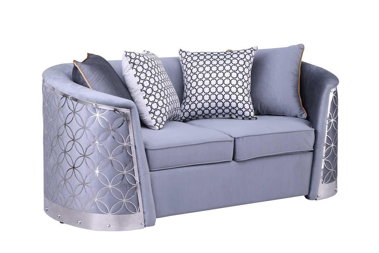 Athena Grey Living Room Set - Image 3