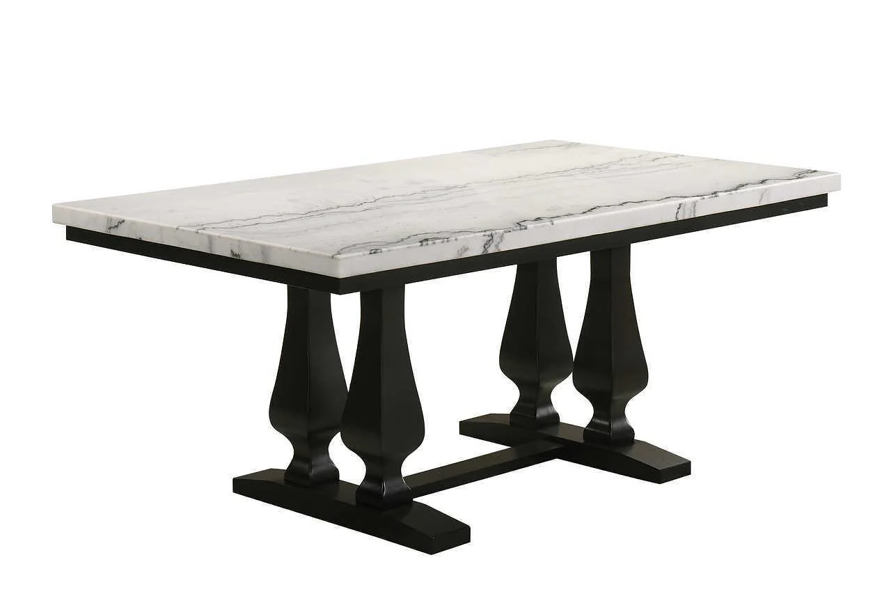 Paro Black Rectangular Dining Set - Image 3