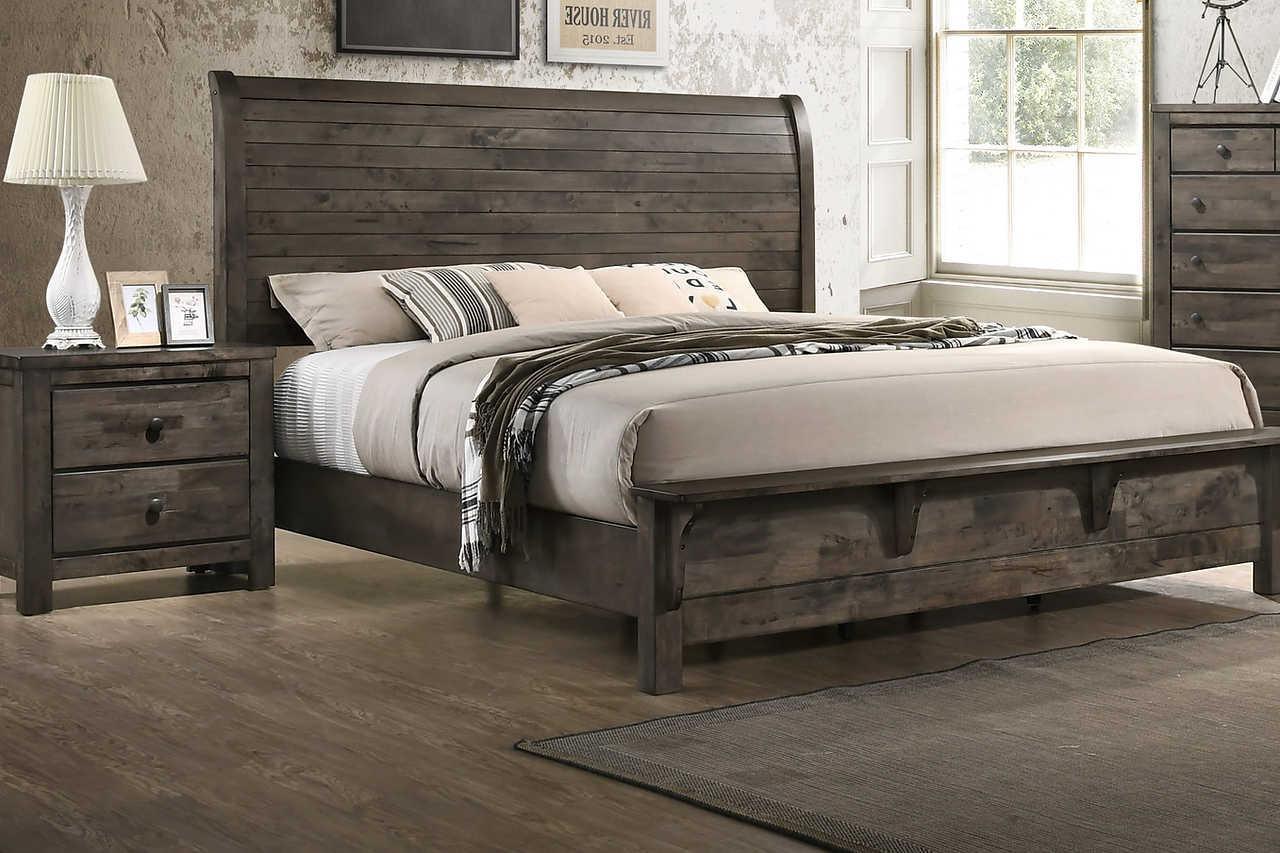 Farmhouse Gray 5-Drawers Chest - Image 3