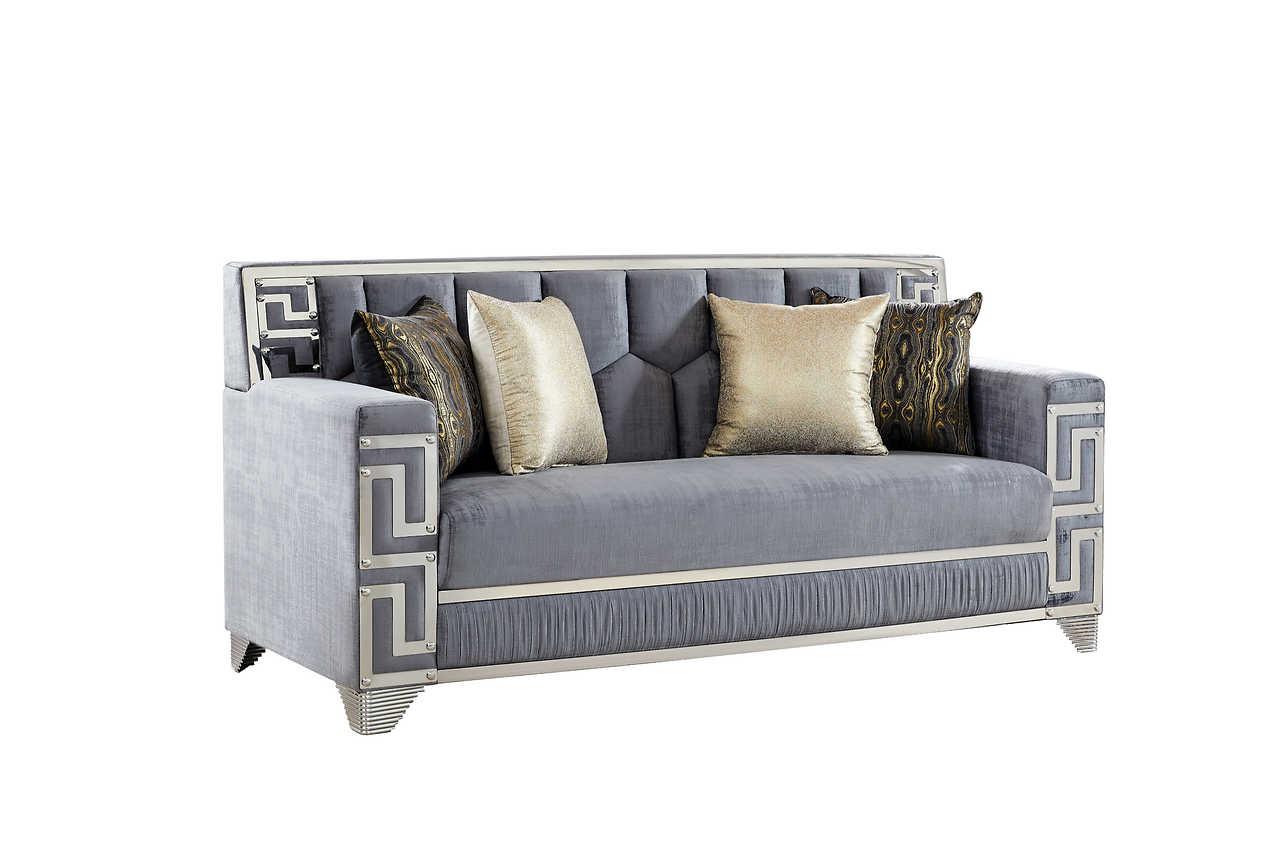 Hira Grey Living Room Set - Image 3