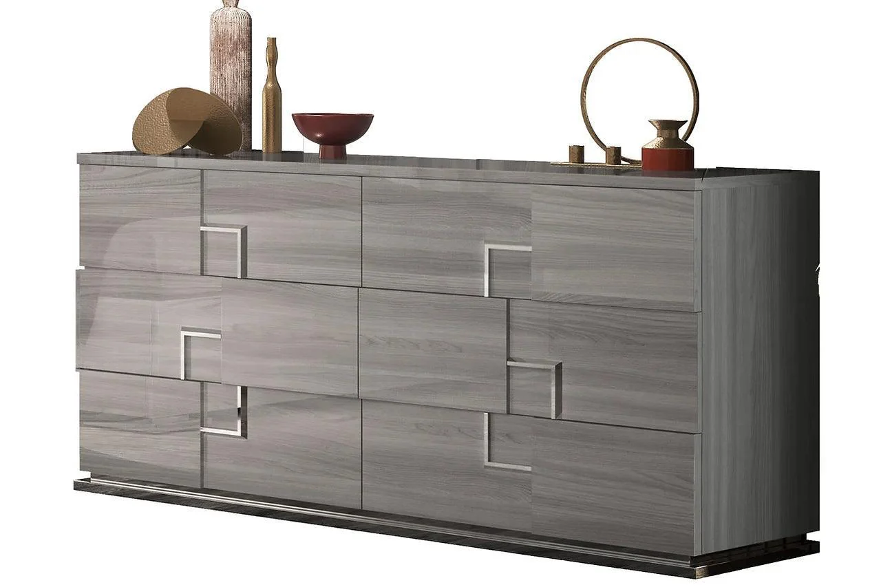 Infinity Gray Panel Bedroom Set - Image 3