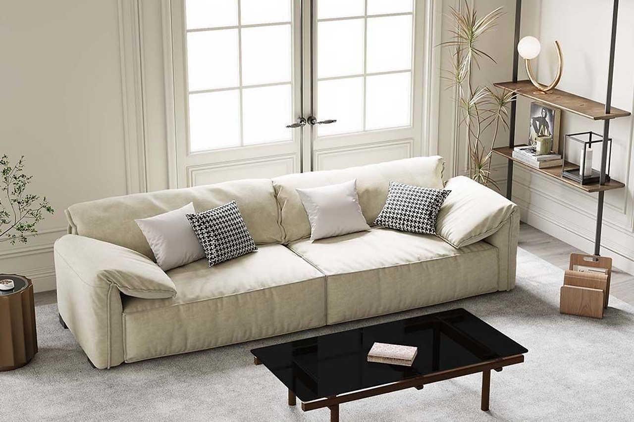 Jovi Beige Sofa - Image 3