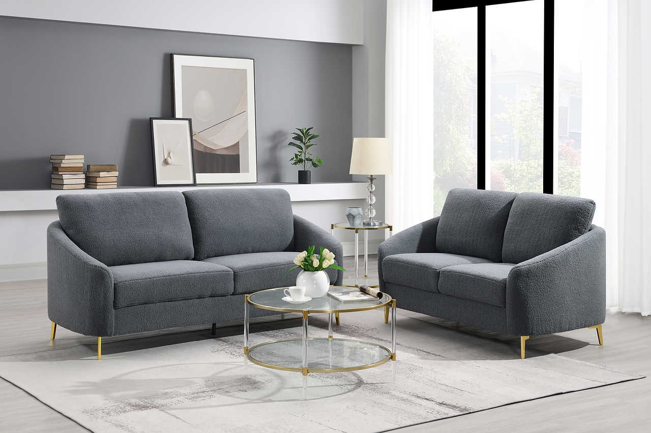 Lila Gray Living Room Set - Image 2