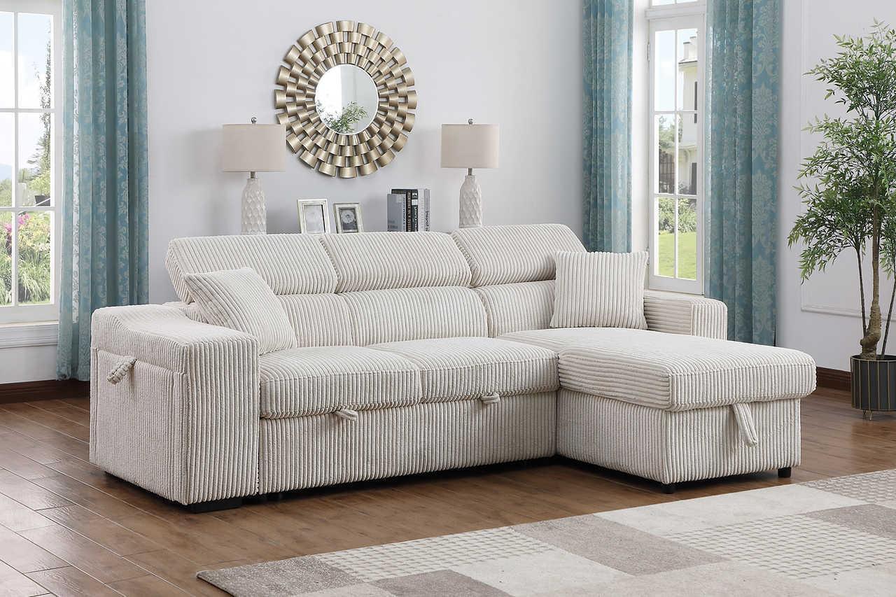 Bonaterra Beige Reversible Sectional - Image 1
