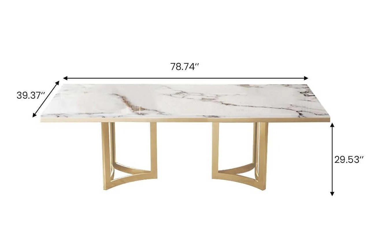 Bura 79" Dining Table - Image 2