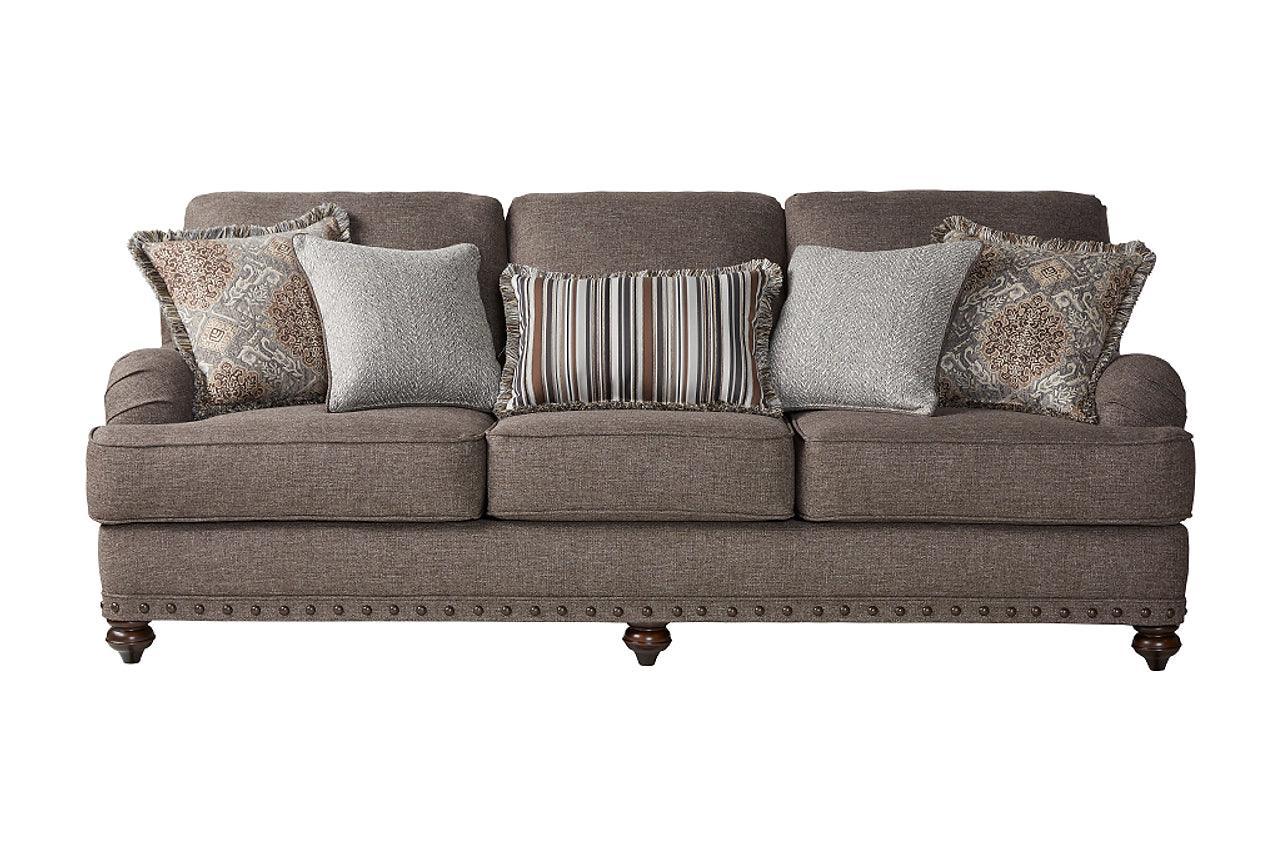 Phineas Driftwood Fabric 2-Piece Living Room Set - Image 2