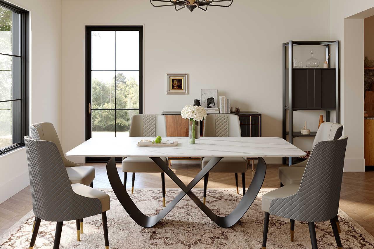 Jewel Sintered Stone Dining Table #1 - Image 2