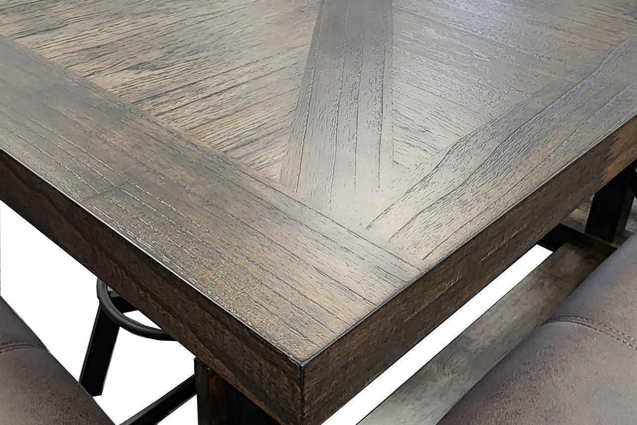 Valmont Dark Brown Counter Height Set - Image 2