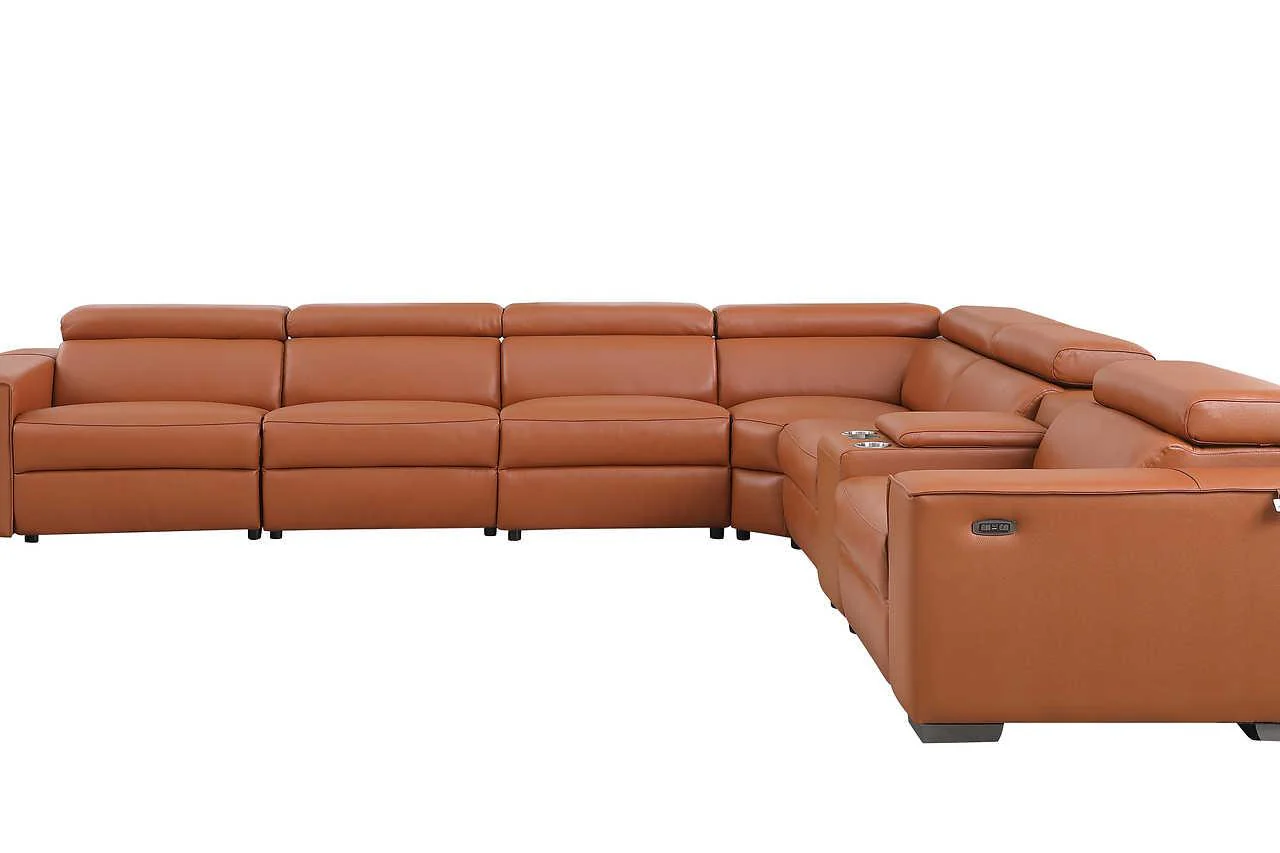 Picasso Carmel 7-Piece 3 Power Reclining Sectional - Image 3