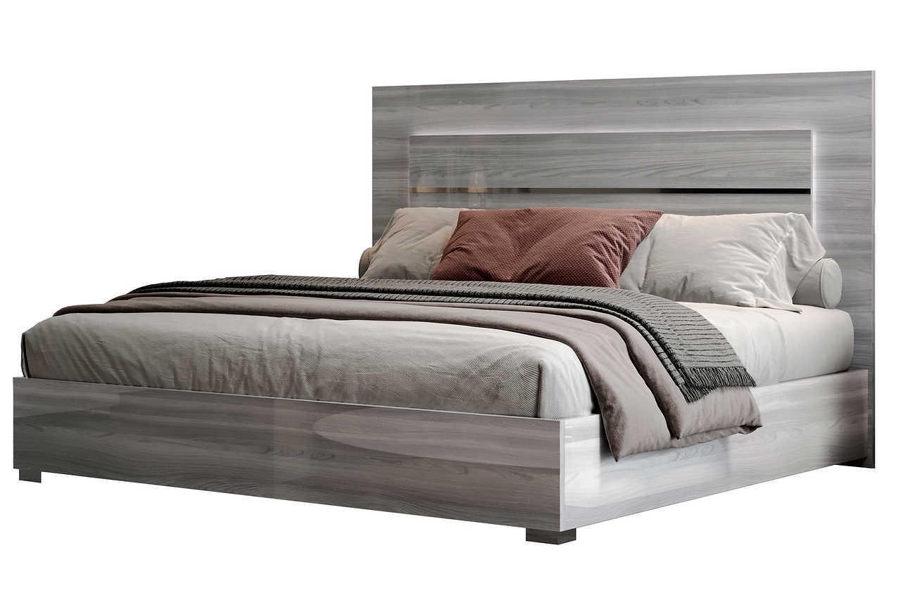 Premium Gray Italian Bedroom Set - Image 2
