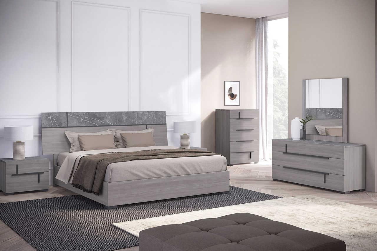 Sunrise Gray Nightstand - Image 2