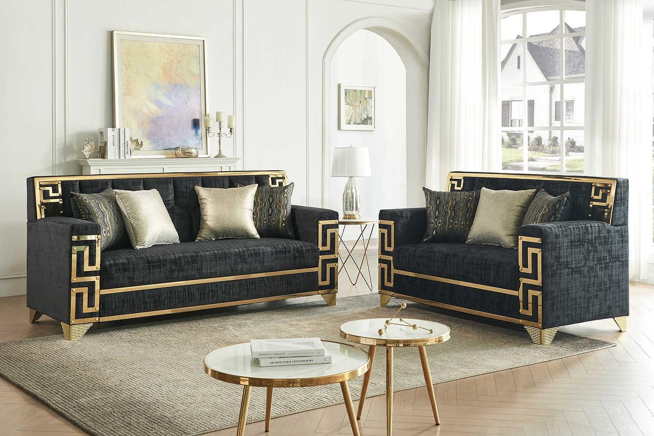 Hira Black Chair - Image 3