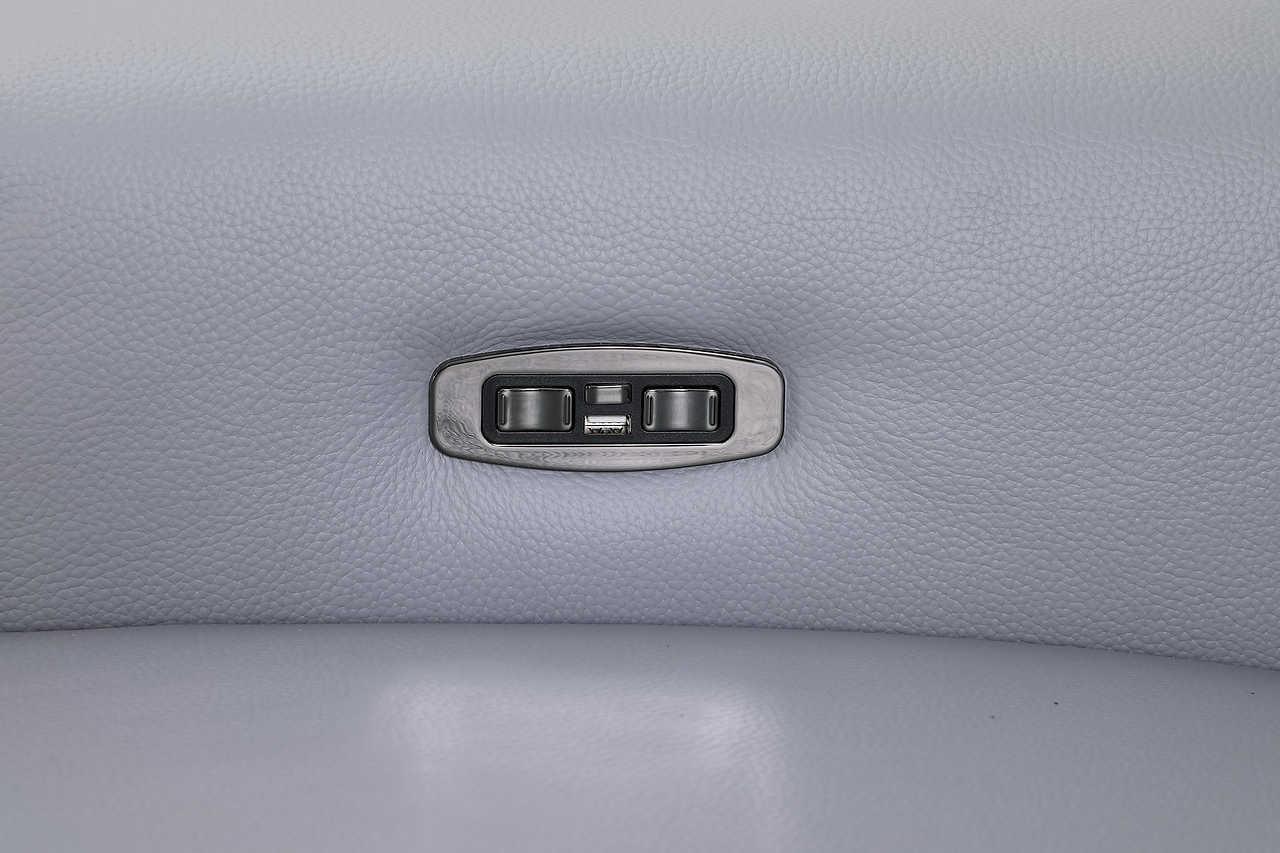Nexus Light Blue Power Reclining Sectional - Image 3