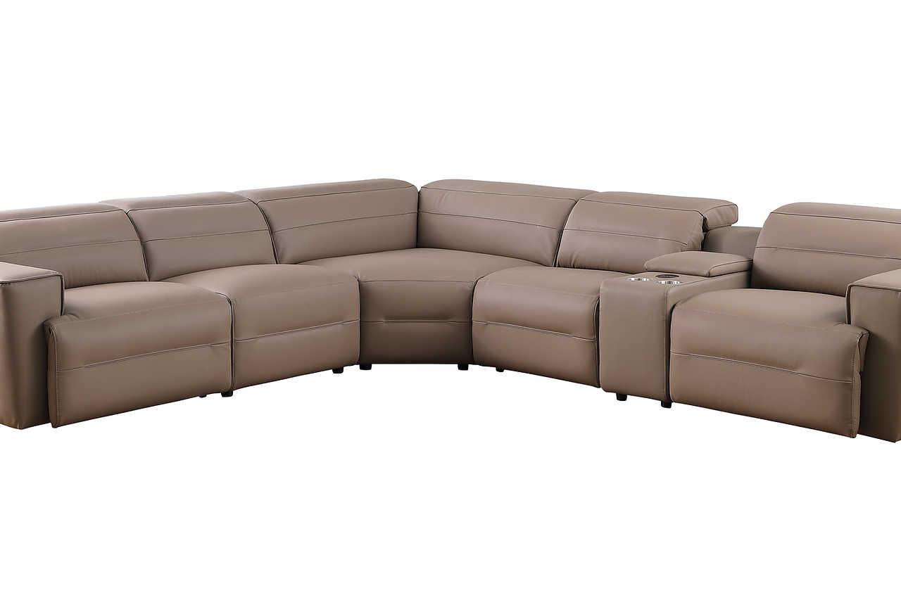 Nexus Brown Power Reclining Sectional - Image 2