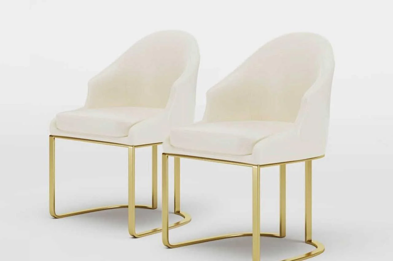 Arko Beige Dining Chair - Image 2