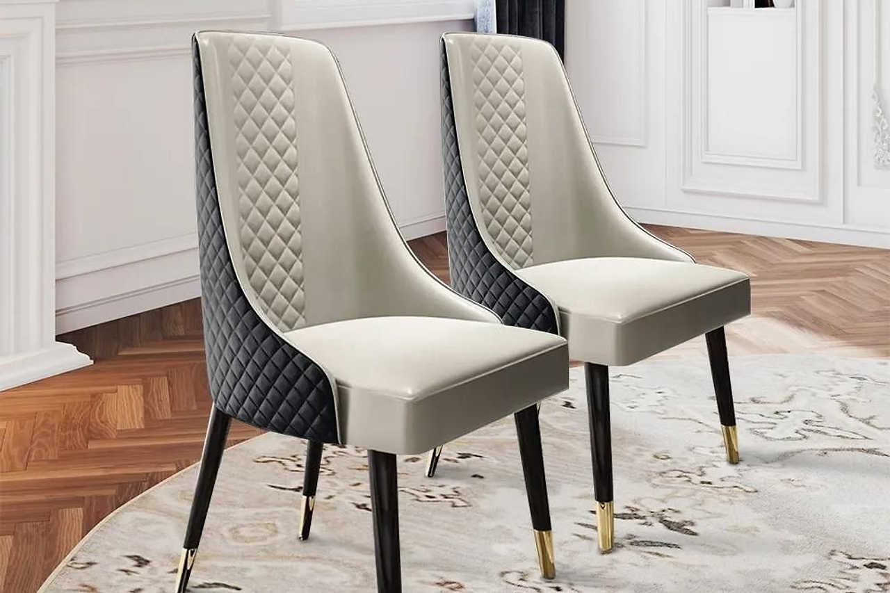 Rani Black Dining Chairs - Image 1