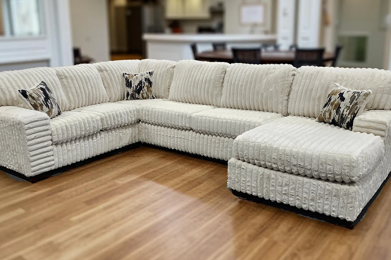 Austin Ivory 3-Piece Sectional - Image 1