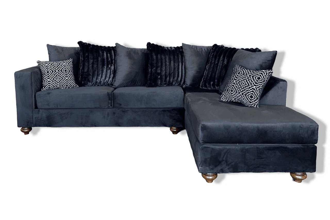 Rivera Black Sectional - Image 3