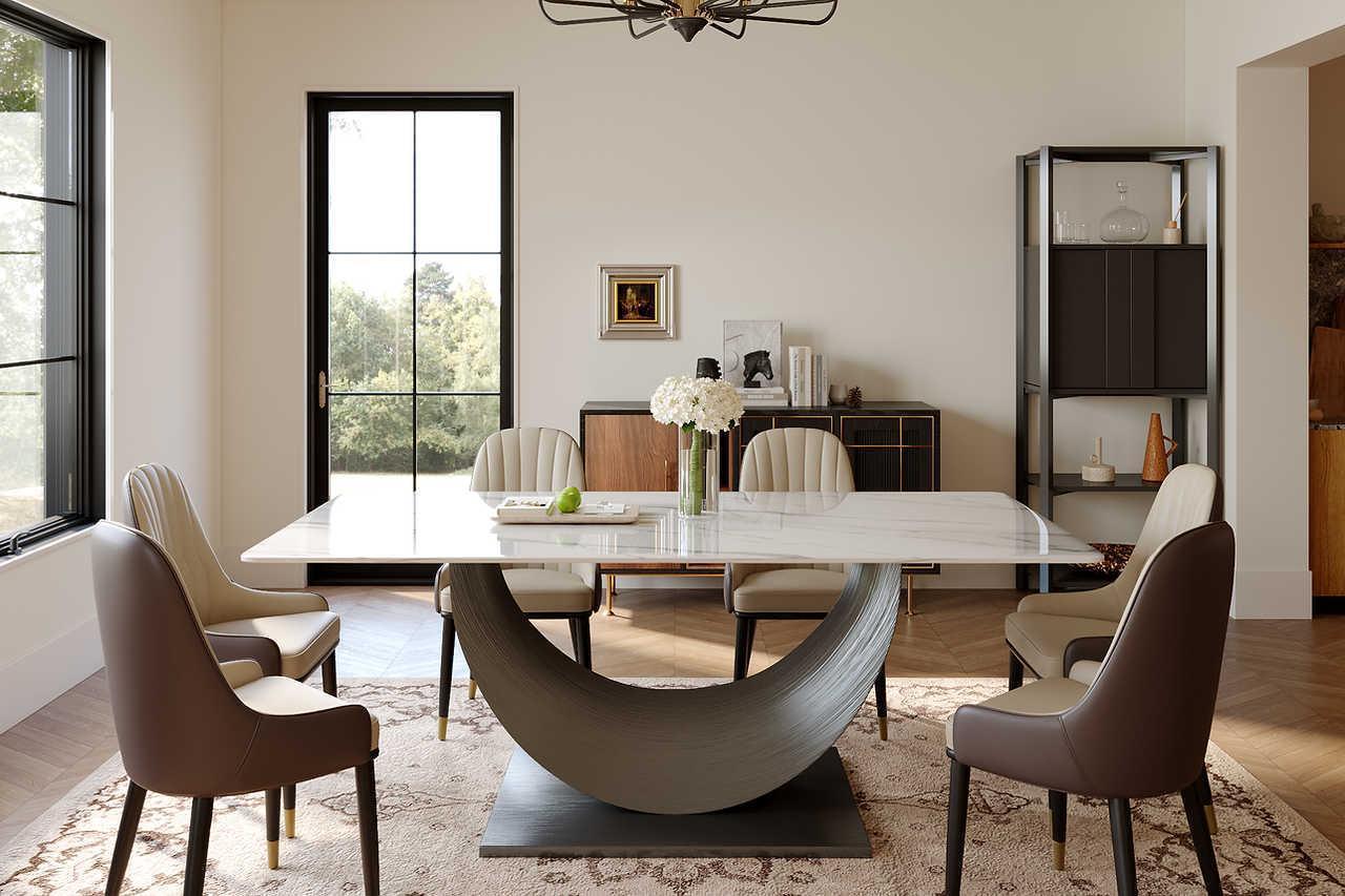 Myla Sintered Stone Dining Table #2 - Image 2