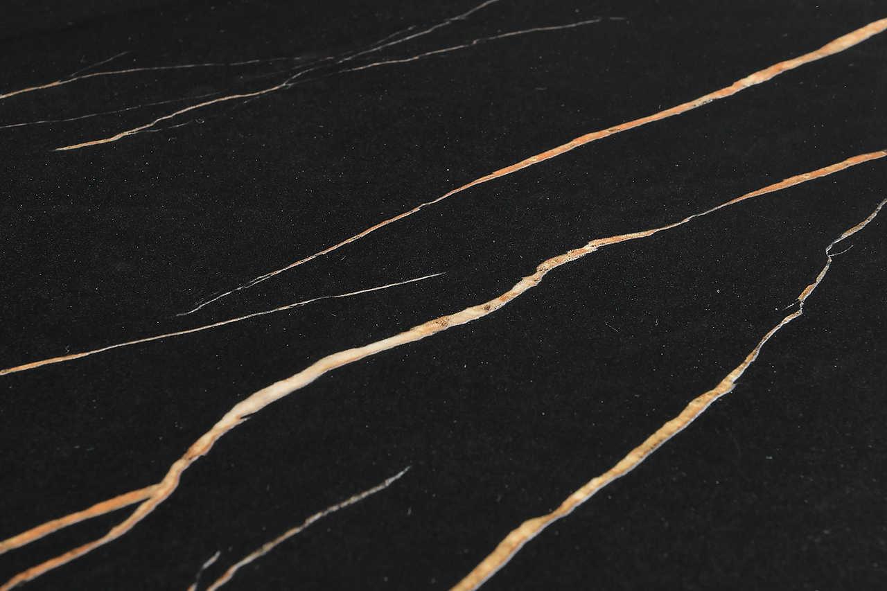 Giovanni Black Gold Dining Table - Image 2