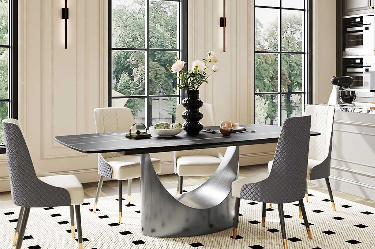 Lexi Matt Black Table - Image 3