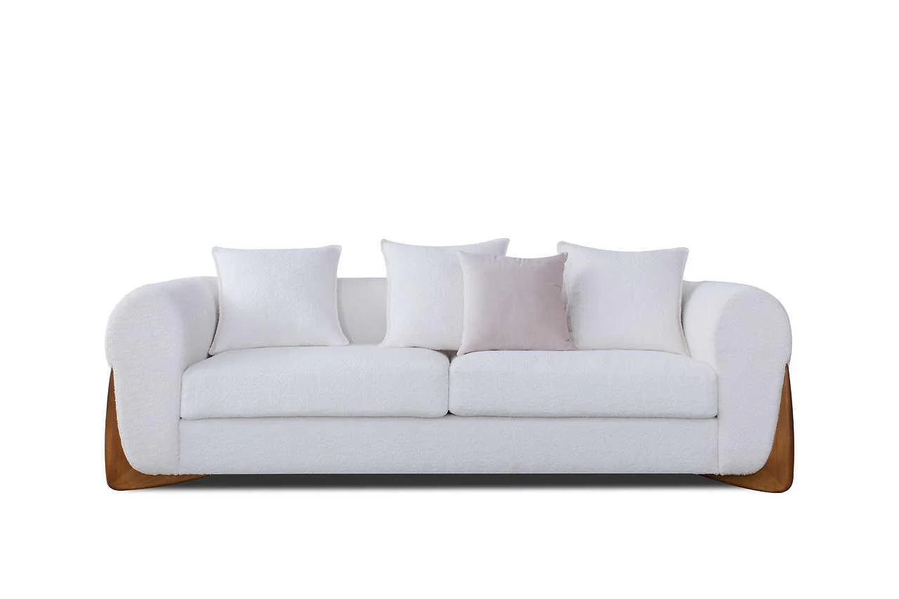 Stylus Ivory 2-Piece Living Room Set - Image 3