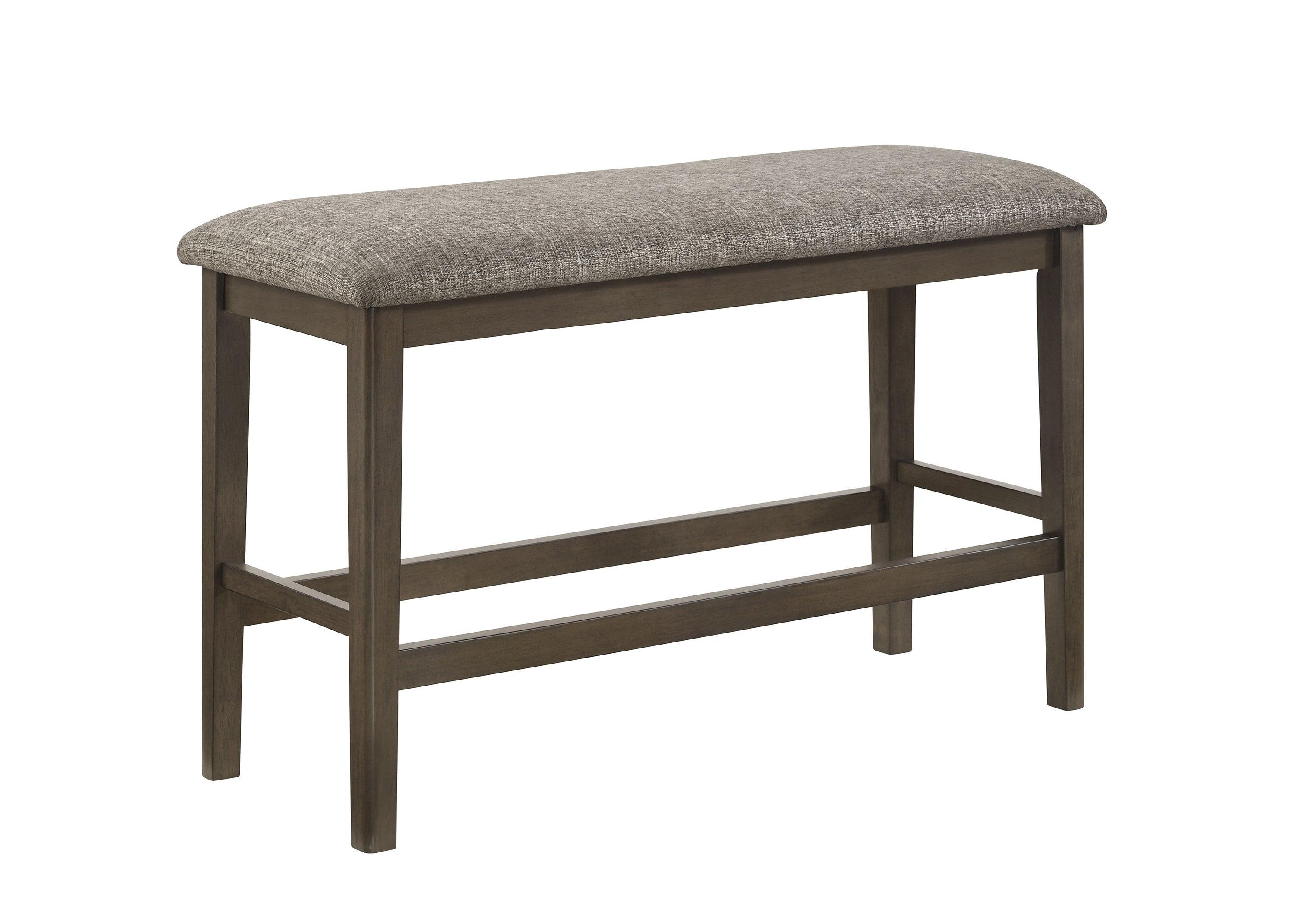 Ember Brown Fabric Counter Height Set - Image 2