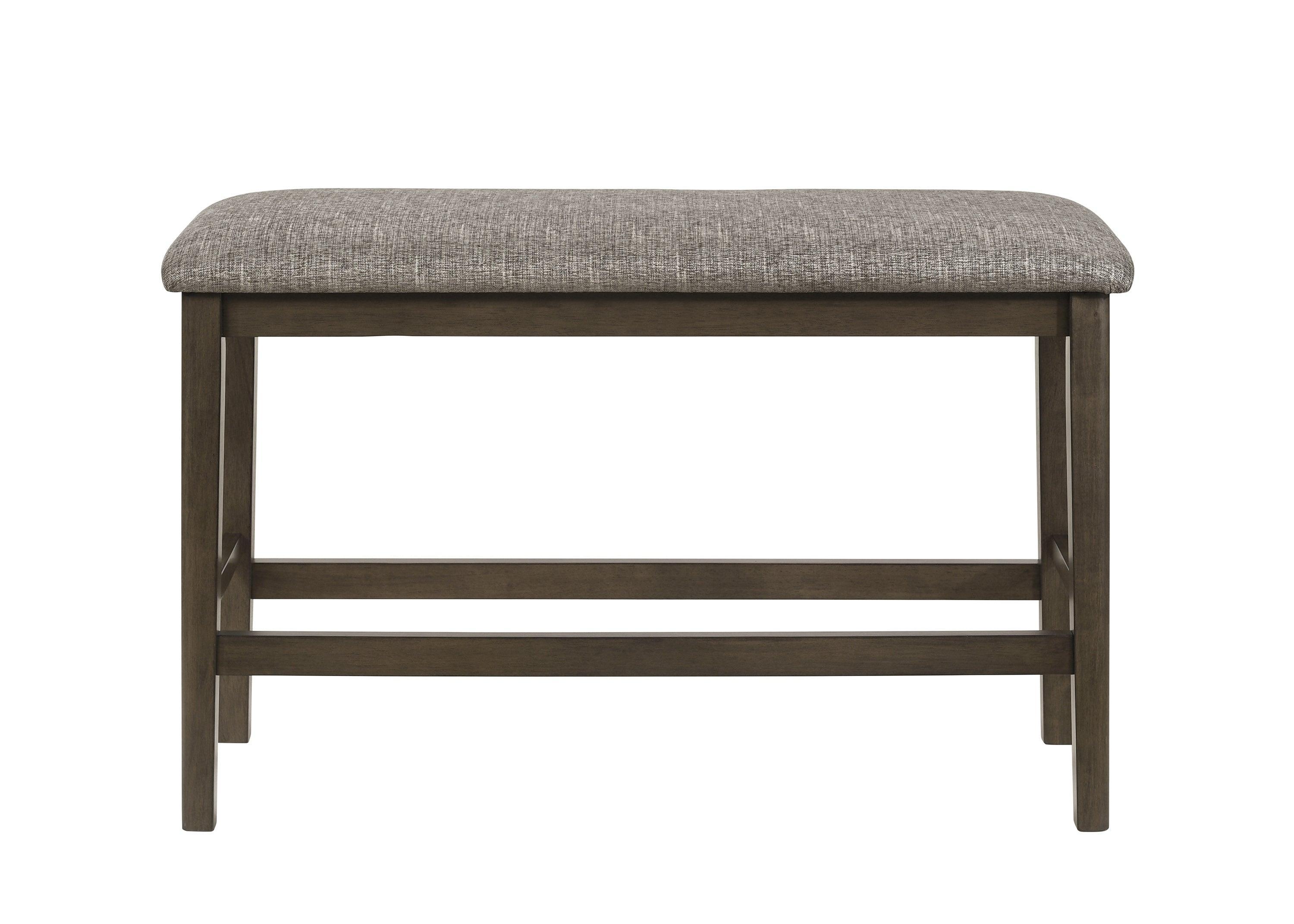 Ember Brown Fabric Counter Height Set - Image 3