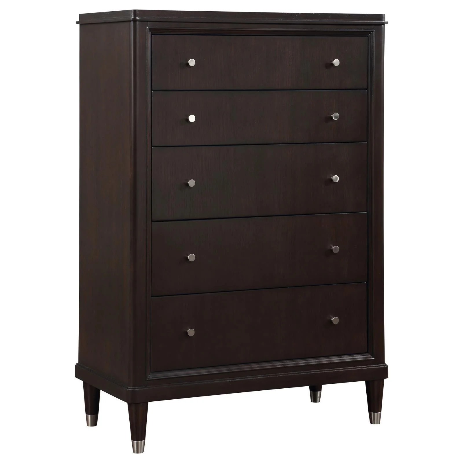 Emberlyn 5 Drawer Bedroom Chest Brown - Image 1